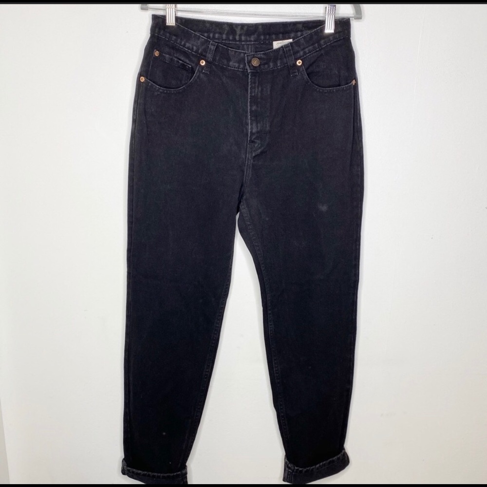 Jordache Vintage Black Mom Jeans